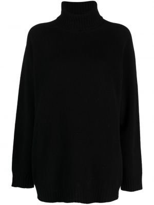 Sweter wełniany Alysi czarny