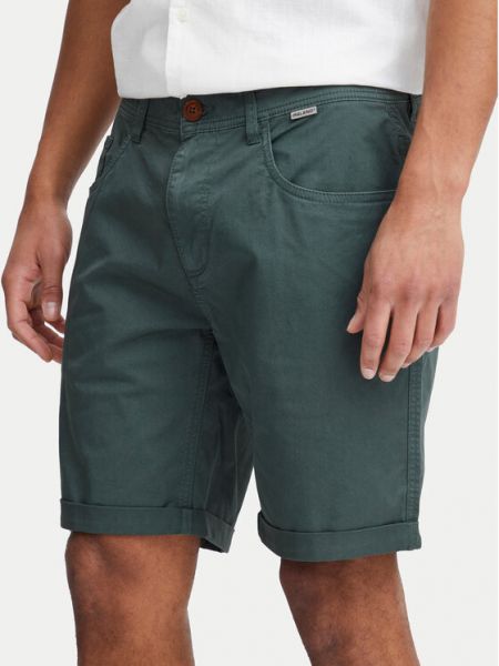 Kratke hlače slim fit Blend zelena