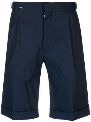 Pantaloni scurți din bumbac Moorer albastru