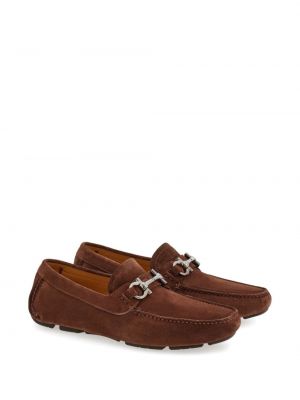 Seemisnahksed loafer-kingad Ferragamo