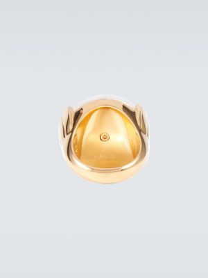 Pierścionek Versace złoty