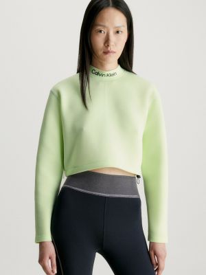 Блузка с длинным рукавом Calvin Klein Performance желтая