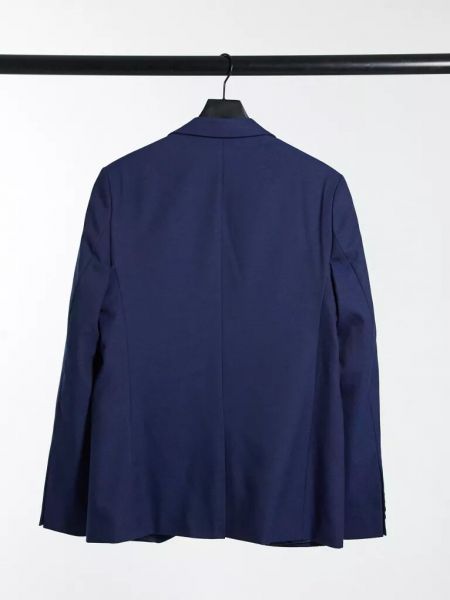 Однотонный пиджак Bolongaro Trevor синий
