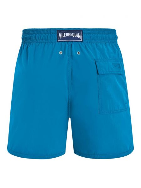 Shorts avec applique Vilebrequin bleu