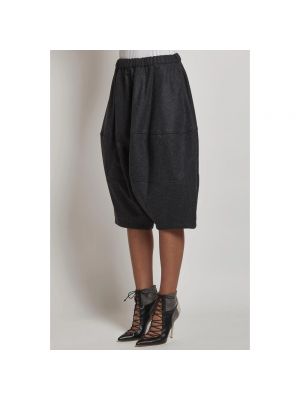Pantalones cortos de lana Comme Des Garçons gris