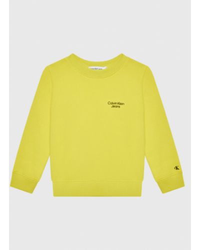 Calvin Klein Jeans Pulóver IB0IB01292 Zöld Regular Fit