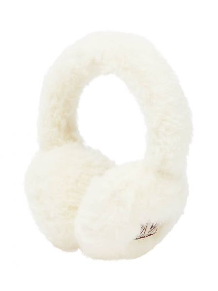 Alpaca silke linned hue for piger Max Mara Kids hvid