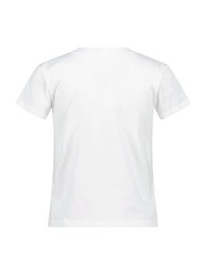 T-shirt aus baumwoll Mm6 Maison Margiela weiß