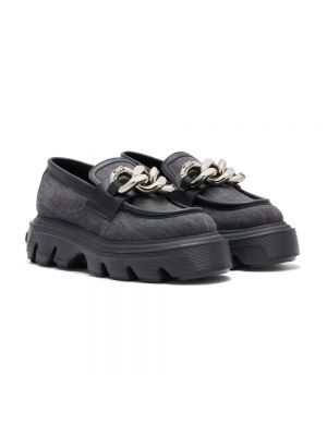 Loafers Casadei negro