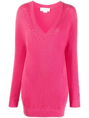 Вълнен пуловер Genny розово