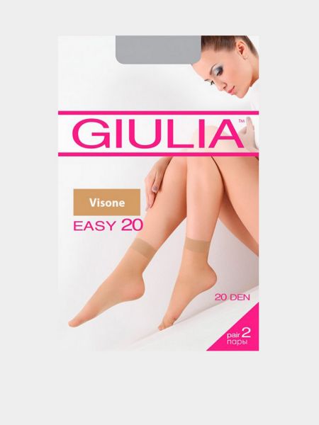 Шкарпетки Giulia, бежеві