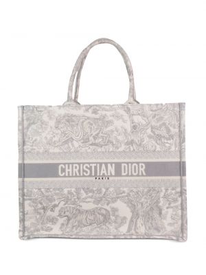 Shopper large Christian Dior gris