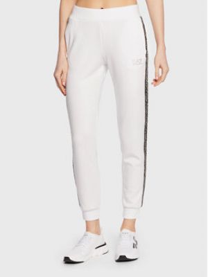 EA7 Emporio Armani Pantaloni trening 3RTP73 TJLQZ 1100  Regular Fit - alb