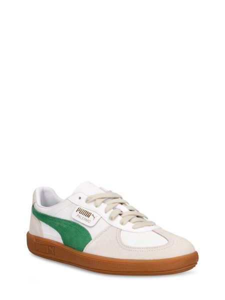 Sneakersy Puma zielone