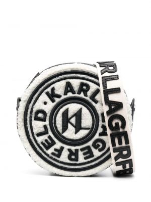 Leder schultertasche Karl Lagerfeld