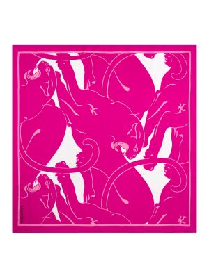 Платок Valentino розовый