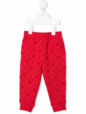 Joggedress for jenter Chiara Ferragni Kids rød