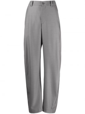 Pantalon droit en laine Jnby gris