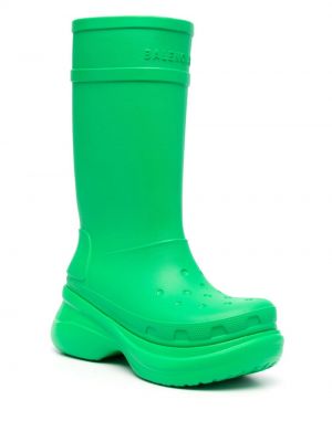 Bottes de pluie Balenciaga vert