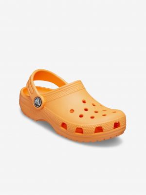 Domáce papuče Crocs oranžová
