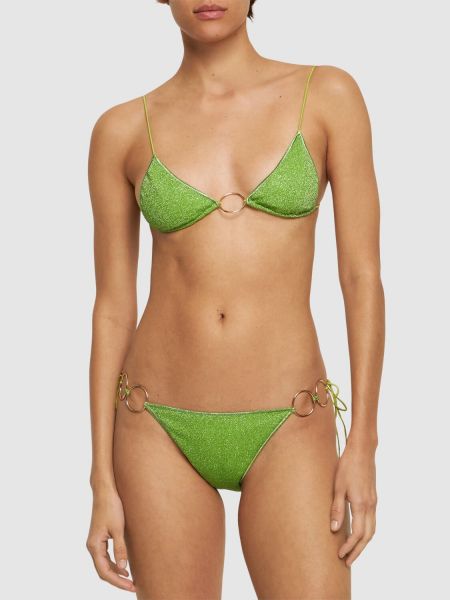 Bikinis Oséree Swimwear žalia