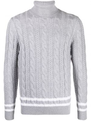 Sweter wełniany w paski Eleventy