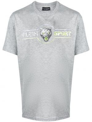Sportska majica Plein Sport siva