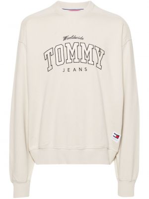 Hanorac cu broderie din bumbac Tommy Jeans