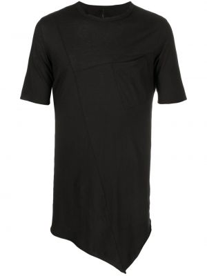 Asimetriškas marškinėliai Masnada juoda
