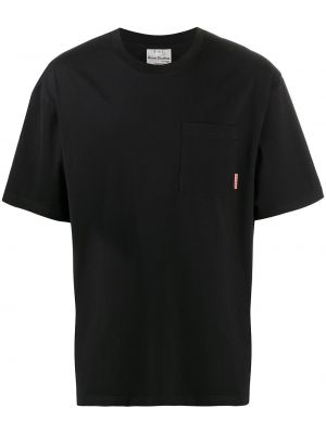 Camiseta con bolsillos Acne Studios negro