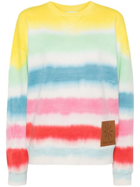 Læder sweatshirt Mira Mikati gul