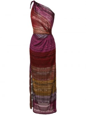 Плетена рокля Cecilia Prado виолетово