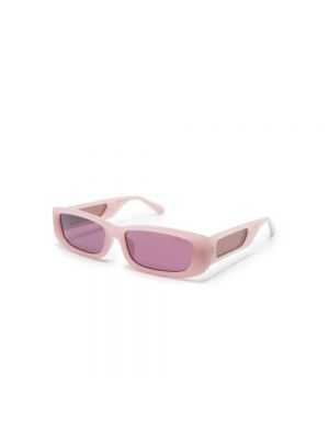 Okulary przeciwsłoneczne Linda Farrow fioletowe