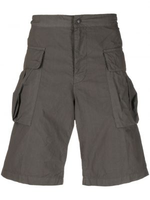 Pamučne kratke hlače kargo Aspesi siva