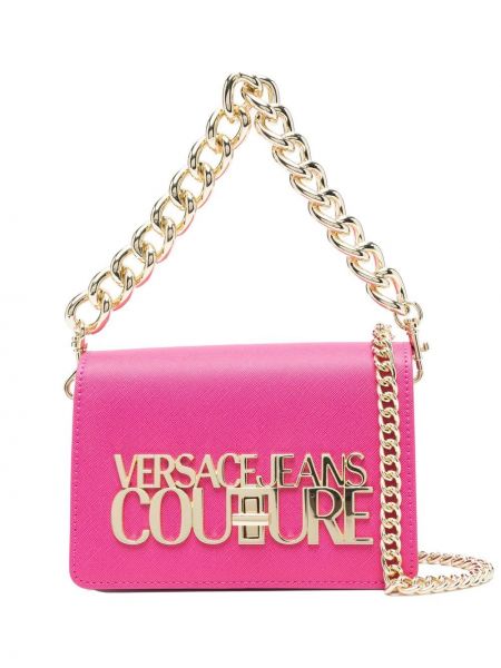 Crossbody väska Versace Jeans Couture rosa