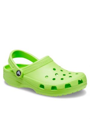 Ниски обувки Crocs зелено