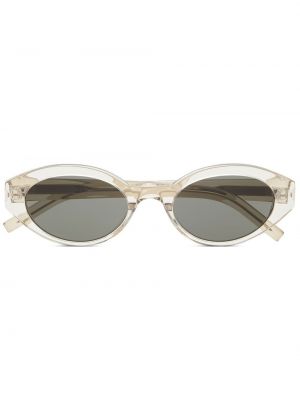 Priehľadné slnečné okuliare Saint Laurent Eyewear sivá