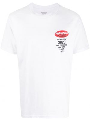 T-shirt con stampa Pleasures bianco