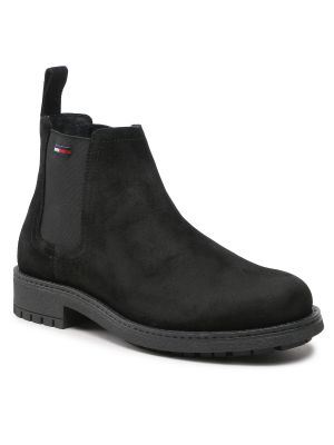 Botines chelsea Tommy Jeans negro
