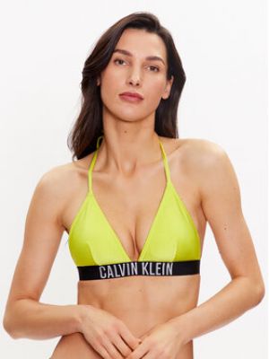 Топ Calvin Klein Swimwear жовтий