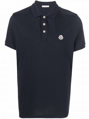 Poloskjorte Moncler blå