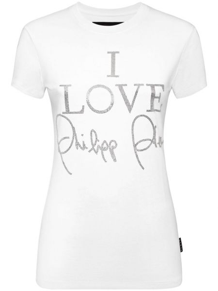 T-shirt Philipp Plein hvid