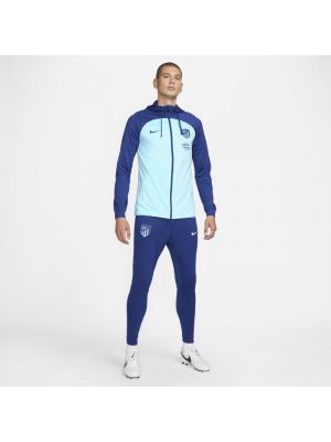 Dzianinowe dres na zamek Nike - niebieski