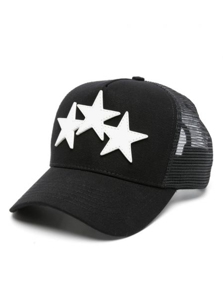 Kepurė su žvaigždės raštu Amiri juoda
