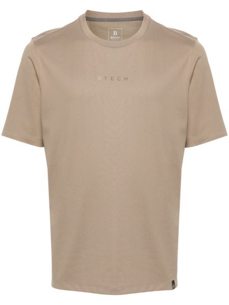 Trøje t-shirt Boggi Milano brun