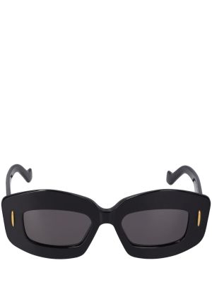 Chunky sluneční brýle Loewe černé