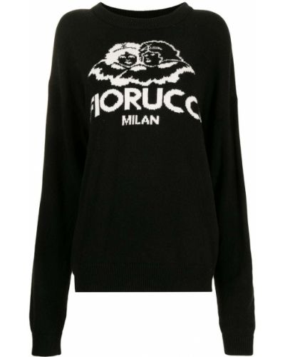 Jersey de tela jersey Fiorucci negro