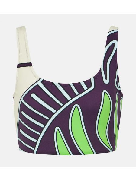 Sportlich bh mit print mit zebra-muster Tory Sport lila