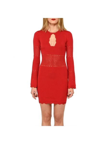 Sukienka mini Patrizia Pepe czerwona