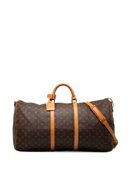 Пътна чанта Louis Vuitton Pre-owned кафяво